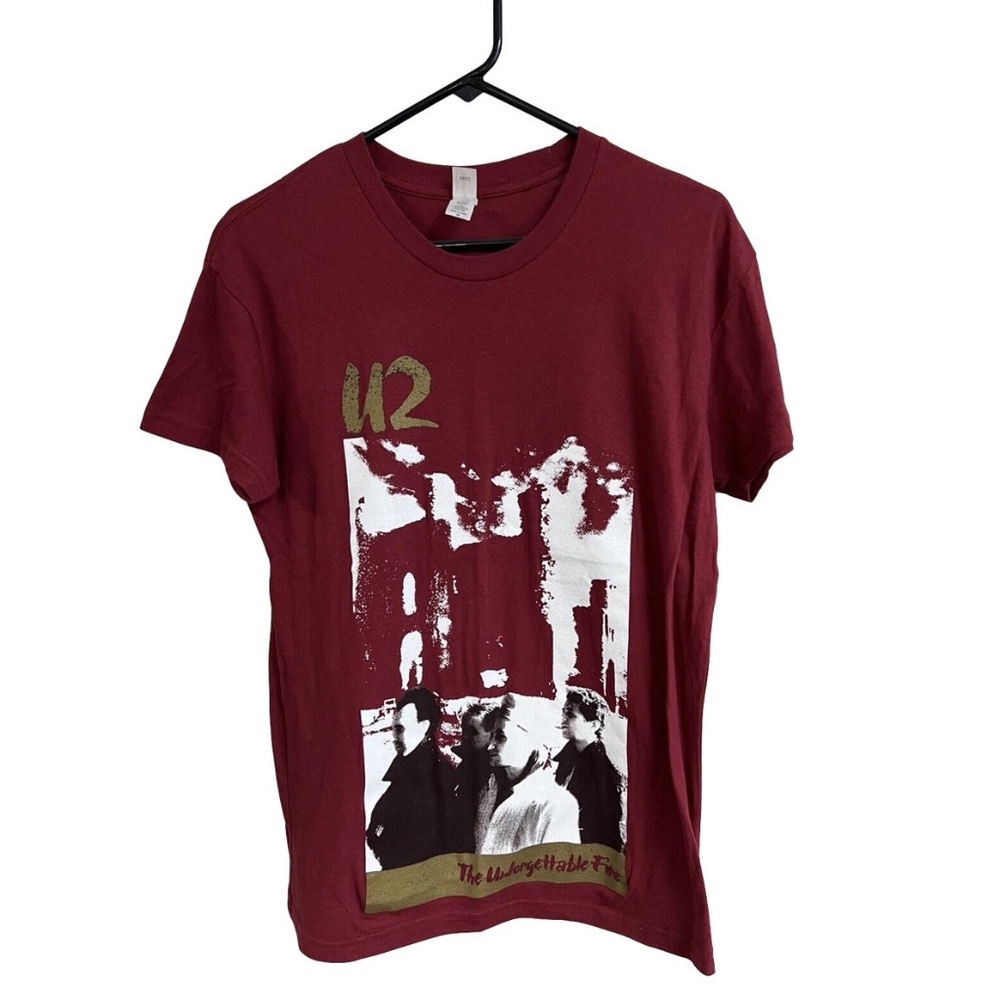 U2 The Unforgettable Fire Australian Tour Reprint T-shirt